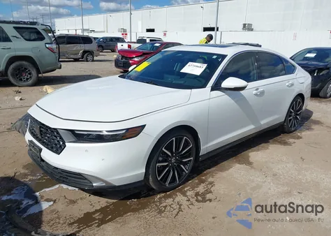 2023 Honda Accord Hybrid Touring from USA, damaged, VIN 1HGCY2F8XPA036248